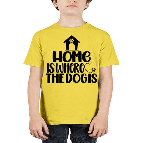 Home Is Where The Dogis Style 20# - dogs - Youth Tee Unisex