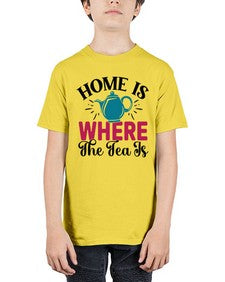 Home Is Where The Tea Is 1056# - tea - Youth Tee Unisex