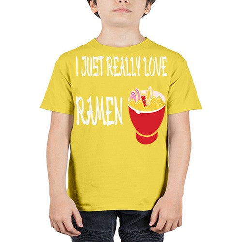 I Just Love Ramen Japanese Anime 238# - anime - Youth Tee Unisex