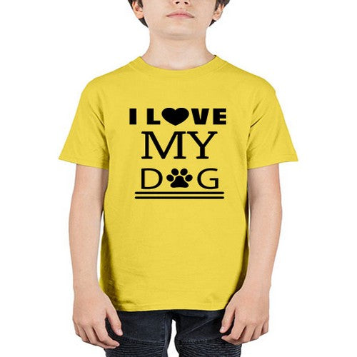 I Love My Dog Style 41# - dogs - Youth Tee Unisex