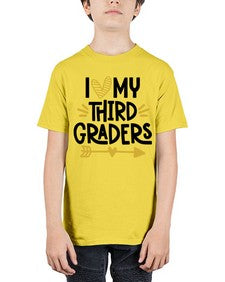 I Love My Third 368# - third grade - Youth Tee Unisex