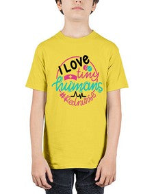 I Love Tiny Humans Red Nurse Style Style 903# - nurse - Youth Tee Unisex