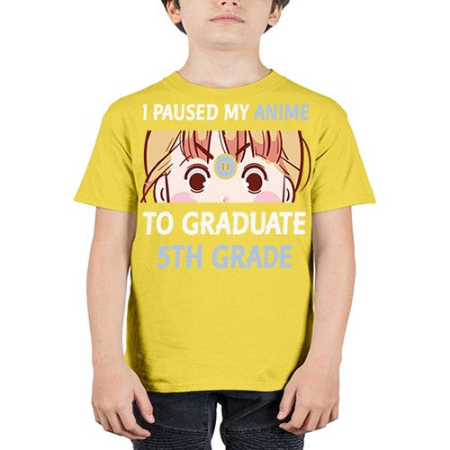 I Paused My Anime To Anime 243# - anime - Youth Tee Unisex