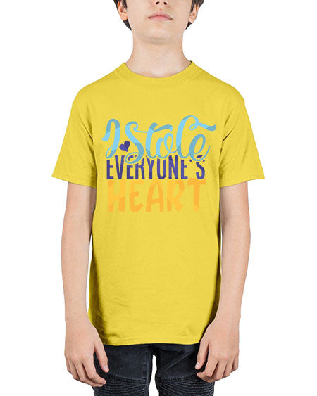 I Stole Everyones Heart Style 109# - baby - Youth Tee Unisex