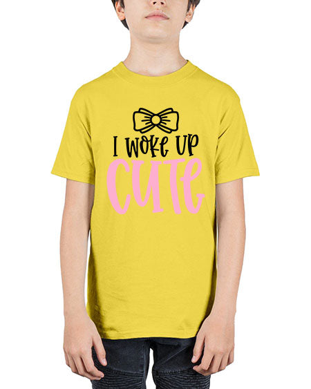 I Woke Up Cupe Style 347# - baby - Youth Tee Unisex