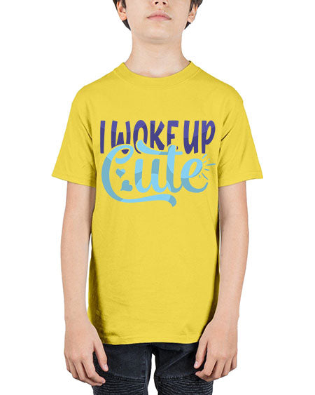 I Woke Up Cute Style 112# - baby - Youth Tee Unisex