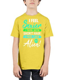 I feel sexier with short hair 12# - ufo - Youth Tee Unisex
