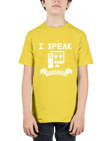 I speak technology 37# - computer - Youth Tee Unisex