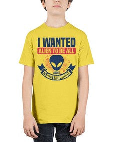 I wanted alien to be all about claustrophobia 23# - ufo - Youth Tee Unisex