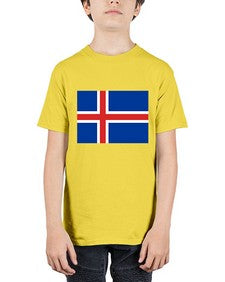 Iceland 921# - world flags - Youth Tee Unisex