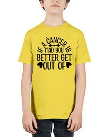 If a Cancer is Mad 251# - cancer - Youth Tee Unisex