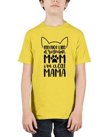 Im Not Like A Regular Mom Style 95# - cats - Youth Tee Unisex