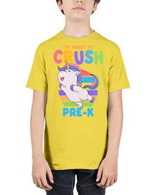 Im Ready to Crush PreK 390# - prek headstart - Youth Tee Unisex