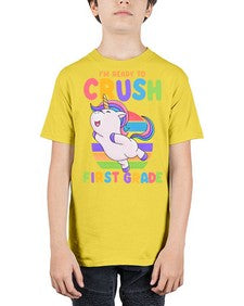 Im Ready to Crush first 387# - first grade - Youth Tee Unisex