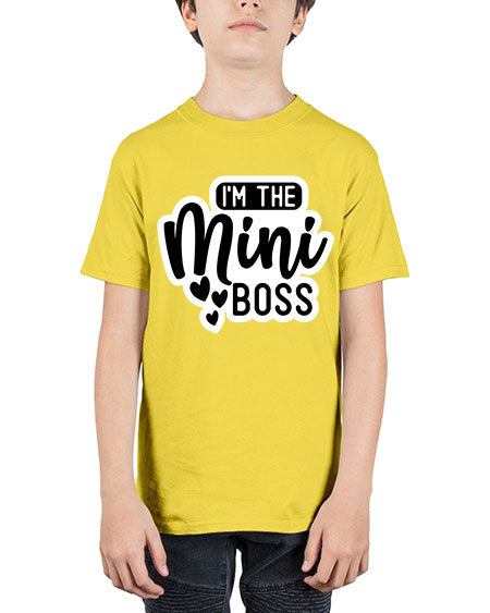 Im The Mini Boss 350# - baby - Youth Tee Unisex