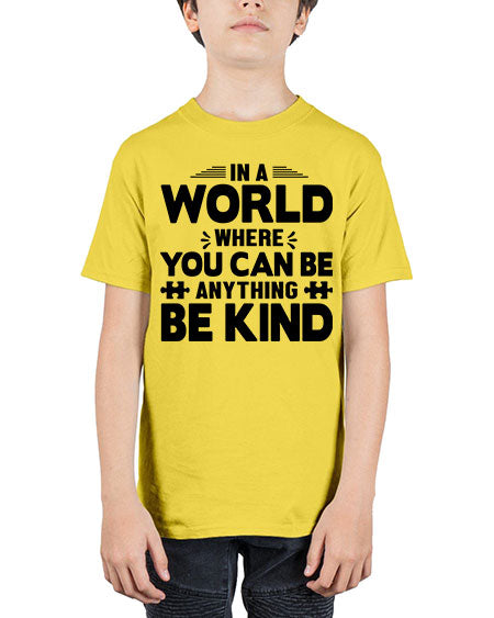 In a world Style 48# - autism - Youth Tee Unisex