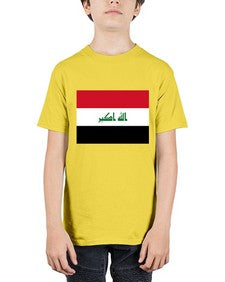 Iraq 961# - world flags - Youth Tee Unisex
