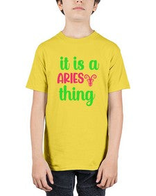 It is a aries thing 253# - aries - Youth Tee Unisex