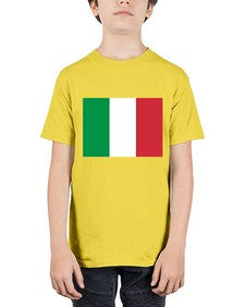 Italy 970# - world flags - Youth Tee Unisex