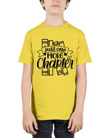Just One More Chapter Style 1019# - teacher - Youth Tee Unisex