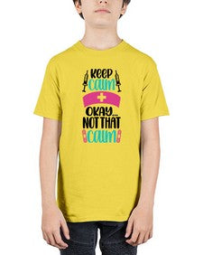 Keep Calm Okay Not Style Style 1028# - nurse - Youth Tee Unisex