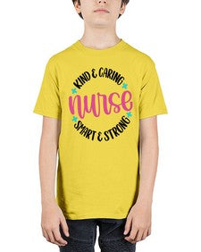 Kind Caring Nurse Style Style 1033# - nurse - Youth Tee Unisex
