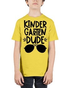 Kindergarten Dude 421# - kindergarten - Youth Tee Unisex