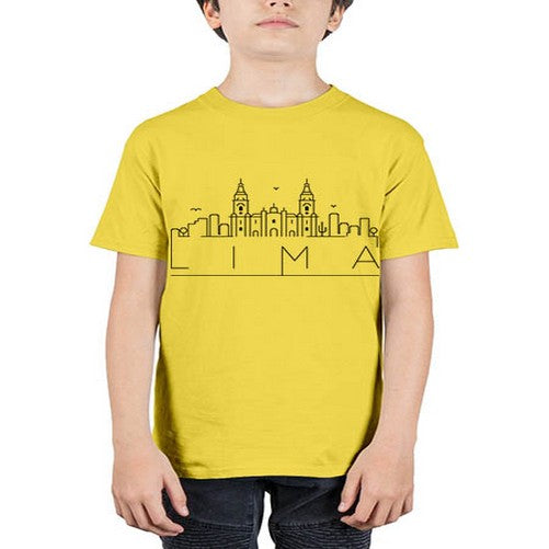 Lima Minimal Skyline 1135# - cities - Youth Tee Unisex