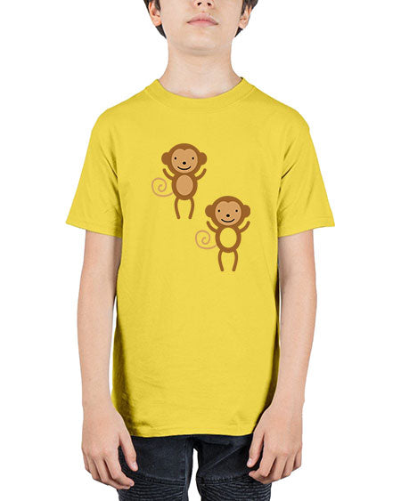 Little_monkeys_MF_5814 - monkey - Youth Tee Unisex