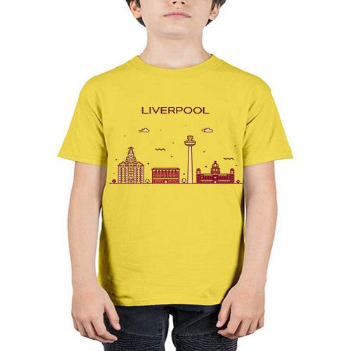 Liverpool 1153# - cities - Youth Tee Unisex