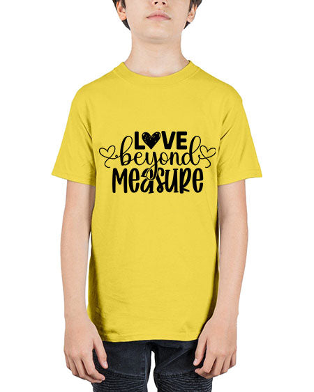 Love Beyond Measure 389# - kids - Youth Tee Unisex