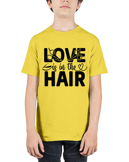 Love Is In The Hair 1071# - hairdresser - Youth Tee Unisex