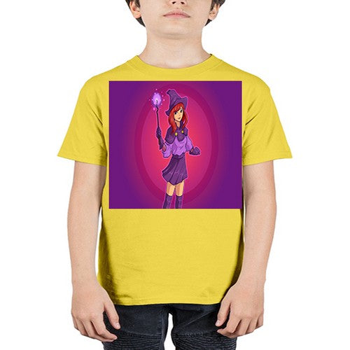 Magician school girl 181# - anime - Youth Tee Unisex