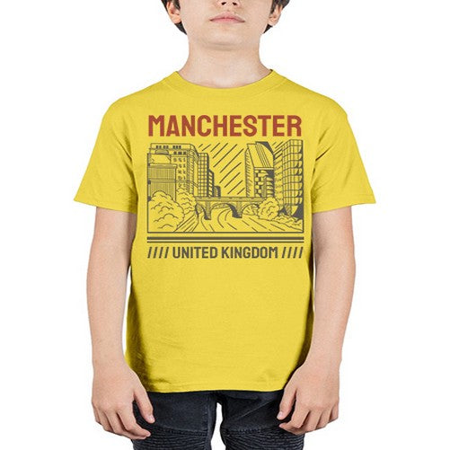 Manchester 1228# - cities - Youth Tee Unisex