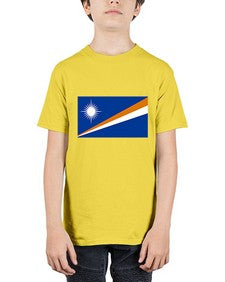 Marshall Islands 1242# - world flags - Youth Tee Unisex