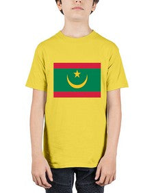 Mauritania 1260# - world flags - Youth Tee Unisex