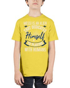 Messi is alien that dedicates himself 33# - ufo - Youth Tee Unisex