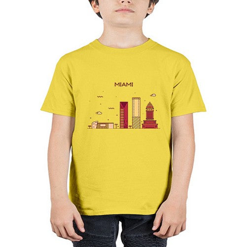 Miami 1285# - cities - Youth Tee Unisex