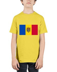 Moldova 1332# - world flags - Youth Tee Unisex