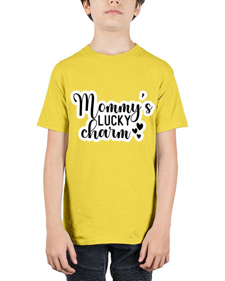 Mommy s Lucky Charm 407# - baby - Youth Tee Unisex