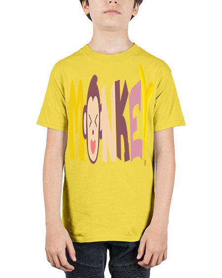 Monkey Banana 11# - monkey - Youth Tee Unisex