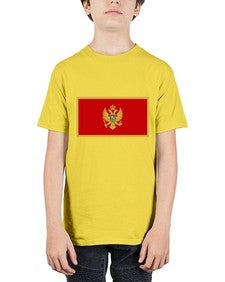 Montenegro 1344# - world flags - Youth Tee Unisex