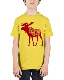 MooseMandala 940# - mandala - Youth Tee Unisex