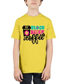 My Blood Type Is Coffee Style Style 1100# - nurse - Youth Tee Unisex