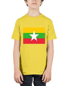 Myanmar 1398# - world flags - Youth Tee Unisex