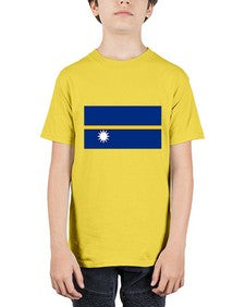 Nauru 1419# - world flags - Youth Tee Unisex