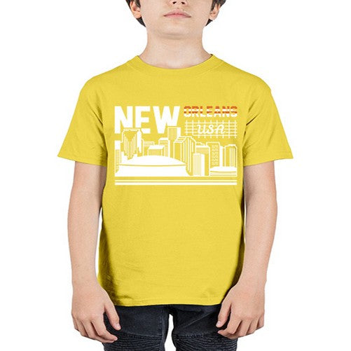 New Orleans 1465# - cities - Youth Tee Unisex