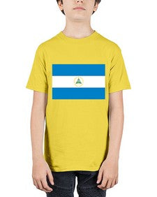 Nicaragua 1487# - world flags - Youth Tee Unisex