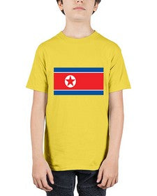 North Korea 1511# - world flags - Youth Tee Unisex