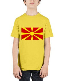 North Macedonia 1512# - world flags - Youth Tee Unisex